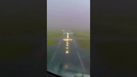 ⛈️ Landing in storm at Mexico