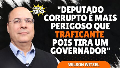 WITZEL ADMITE QUE HÁ PRESENÇA DO CRIME ORGANIZADO NA POLÍTICA