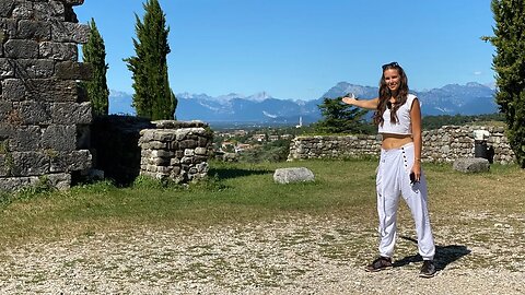 Views of Friuli from Fagagna Castle (feat @WhatashameMaryJane) 🇮🇹