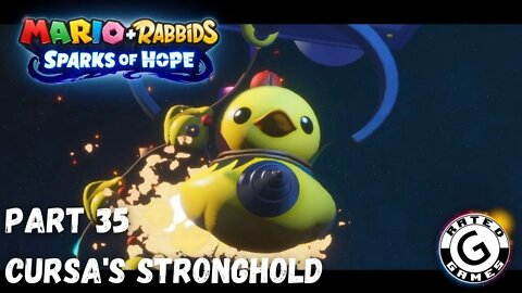 Mario + Rabbids Sparks of Hope Gameplay - No Commentary Walkthrough Part 35 - Cursa's Stronghold