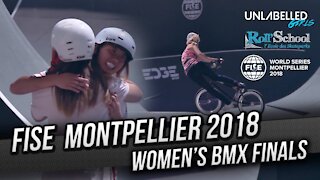 Women's BMX Finals at FISE WORLD Montpellier 2018