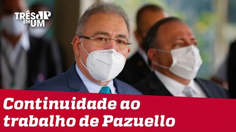 Queiroga faz apelo ao distanciamento social e uso de máscaras