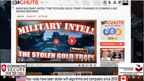 SHORT VIDEO...MILITARY INTEL UPDATE! MORE CLARIFICATION ON THE "GOLD TRAP"!