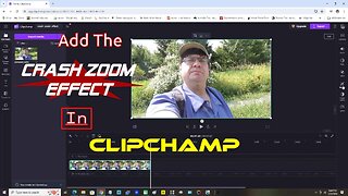 Add The Crash Zoom Effect In Clipchamp