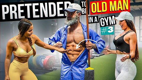 Elite Powerlifter Pretended to be an OLD MAN #3 | Anatoly GYM PRANK