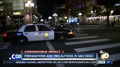 SDPD chief speaks on city coronavirus precautions