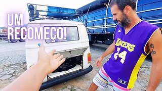 Deixando a KOMBI motorhome segura para pegar a estrada com o "novo" motor! PAULO LOPES/SC