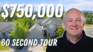 Home Tour! Grand custom home within Gold Hills Golf Course