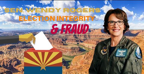 Senator Wendy Rogers Joins Me on Election Integrity & Fraud as well as Upcoming Elections