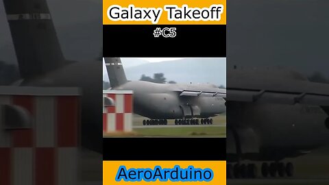 Watch Crazy C5 Galaxy Vertical Takeoff #Fly #Aviation #AeroArduino