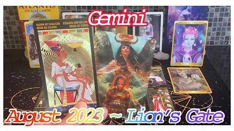 Gemini ~ You’re Re-inventing Yourself! 🪄~Lion’s Gate Portal, August 2023 Tarot & Oracle Reading.