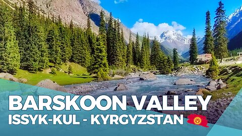 Majestic Barskoon Valley: Kyrgyzstan's Hidden Gem 🇰🇬 #zeeskha