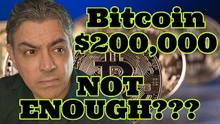 Crypto | Crypto News Live | Bitcoin Spot Etf | $200,0000 Bitcoin NOT Enough