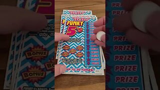 NEW Funky 5's Lottery Ticket Scratch Offs!