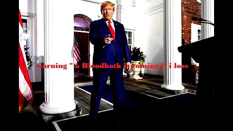 Trump "THERE'D BE A BlOODBATH” 03/19/2024 ,,,What's after that?!