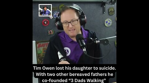 Tim Owen lost his daughter to suicide during the pandemic.