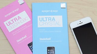 SGP Ultra Crystal/Oleophobic iPhone 5/5S Screen Protector (How to Put on)