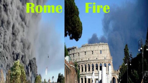 Huge Vatican Explosion and Fire - Rome on Fire! July 2022