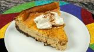 Sweet Potato Bourbon Cheesecake