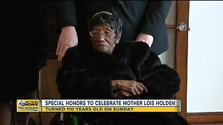 Detroit's Mother Holden celebrates her 110th birthday