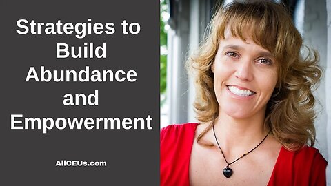 Counseling Strategies to Build Abundance and Empowerment