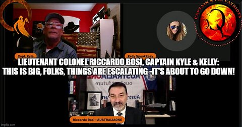 Colonel Riccardo Bosi: This is BIG, Folks, Things Are Escalating -It's About to Go Down!