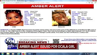 Florida Amber Alert issued for missing child in Ocala