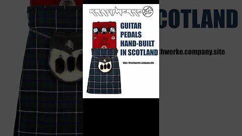 Guitar Pedal Hand-Built in Scotland