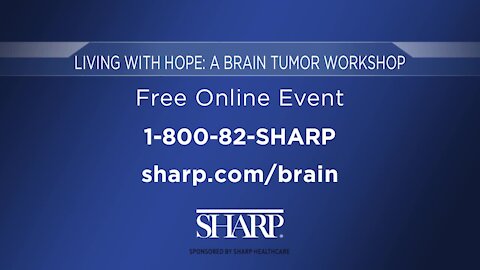 Sharp Healthcare: Living with Hope - Free Brain Tumor Online Workshop