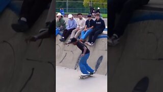 Zymir kickflip and nollie flip Reid Menzer #skatepark #skateboarding