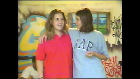 Gravação de Cenas para o Comercial do Garagem Provisória no Studio, novembro de 1999 VHS original