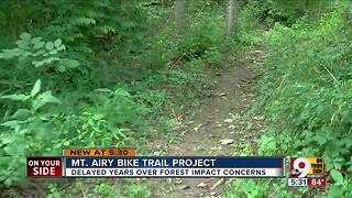 Mount Airy Forest mountain bike trail was a long and winding project, 20 years in the making