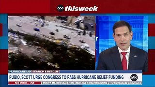Senator Rubio Joins This Week on ABC to Discuss Hurricane Ian