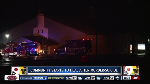 Community starts to heal after murder-suicide