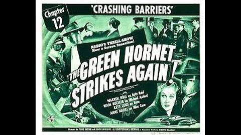 THE GREEN HORNET STRIKES AGAIN (1941) -- colorized