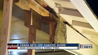 Crash sets off chaotic scene