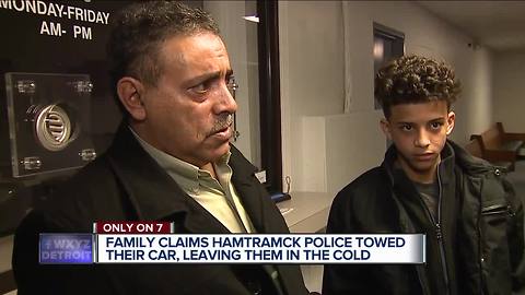 Hamtramck man says his family was treated unfairly by police during a traffic stop