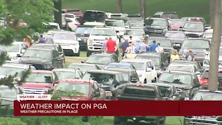 Weather precautions in place at Senior PGA