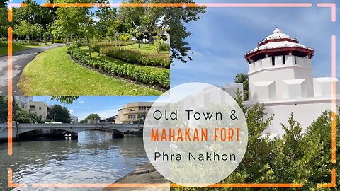 Old City & Mahakan Fort With Park - Bangkok Thailand 2023