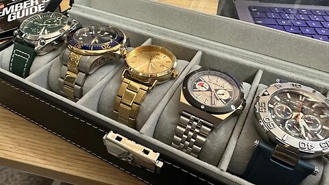 Showing off my multi-billion dollar watch collection for the first time.