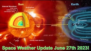 Space Weather Update Live With World News Report Today June 27th 2023!