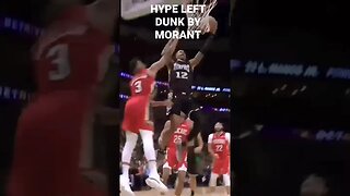 #JaMorant #left #dunk #showtime #nba #highlights