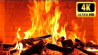 SPECIAL FIREPLACE 4K 💥 EXTREMELY Relaxing Fireplace Ambience & MEGA Crackling Fire Sounds 🔥