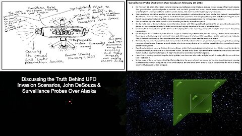Discussing the Truth Behind UFO Invasion Scenarios, John DeSouza & Surveillance Probes Over Alaska