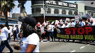 SOUTH AFRICA - Durban - IFP's Gender Based Violence march (Videos) (nq5)