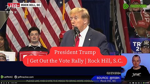 President Trump | Get Out the Vote Rally | Rock Hill, S.C.