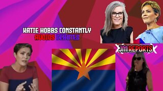 Kari Lake HUMILIATES Katie Hobbs she is constantly avoiding debates & liberal reporter called out