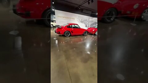 Museum beneath the Porsche showroom floor in Valencia California #shorts