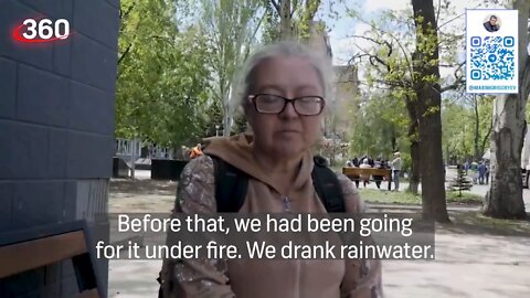 "They shot at schools and buildings. I saw the Ukrainian tank that destroyed my apartment."
