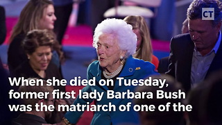 President Trump Orders High Honor for Barbara Bush After Her Death – ‘As a Mark of Respect…’